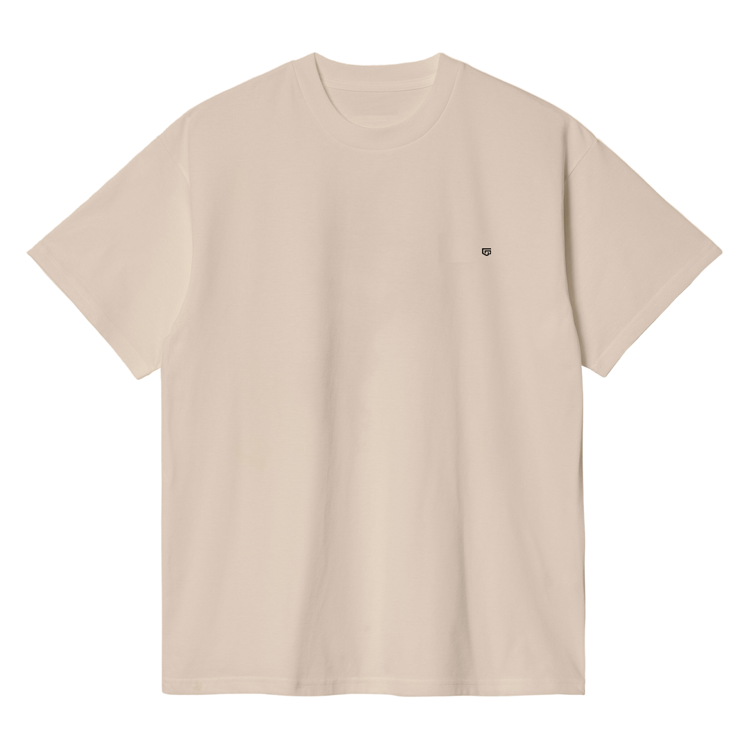 Camiseta Premium Areia - Algodão Egípcio