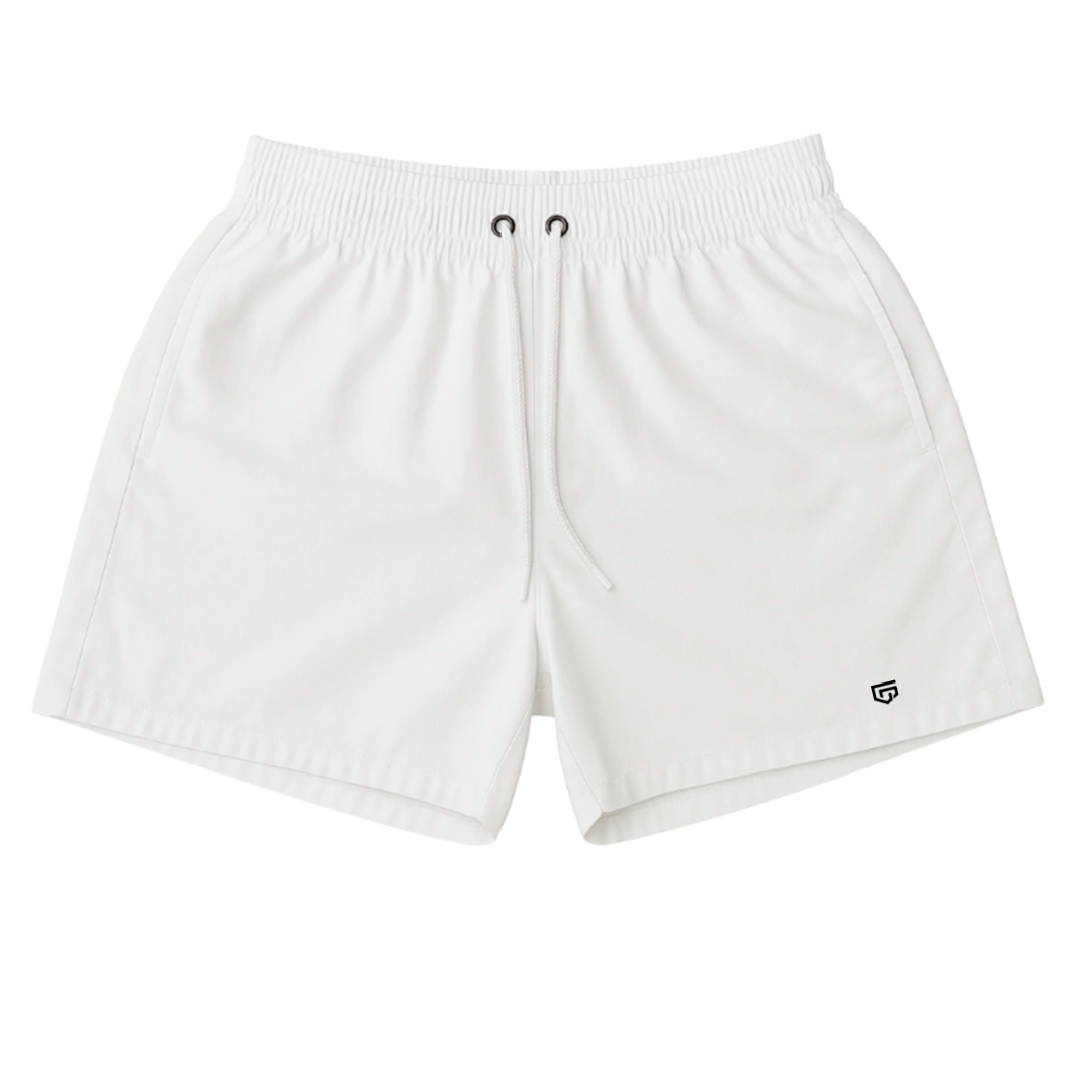 Short de Linho Masculino Branco