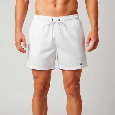 Short de Linho Masculino Branco