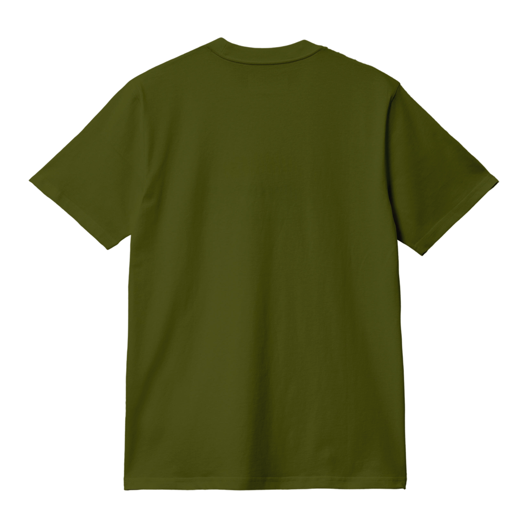 Camiseta Premium Verde Musgo - Algodão Egípcio