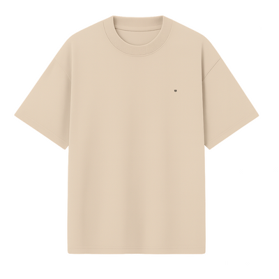 Camiseta Oversized Areia - Suedine