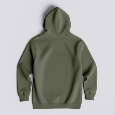Moletom Canguru com Capuz - Verde Musgo