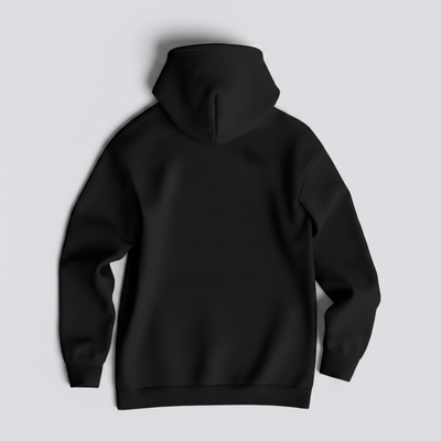 Moletom Canguru com Capuz - Preto